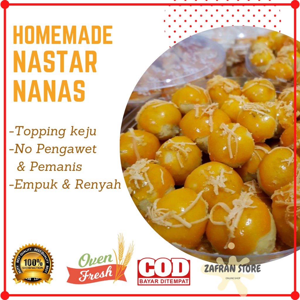 Gambar Nastar Nanas Jual Kue Nastar Nanas Keju Nanas Kab Subang
