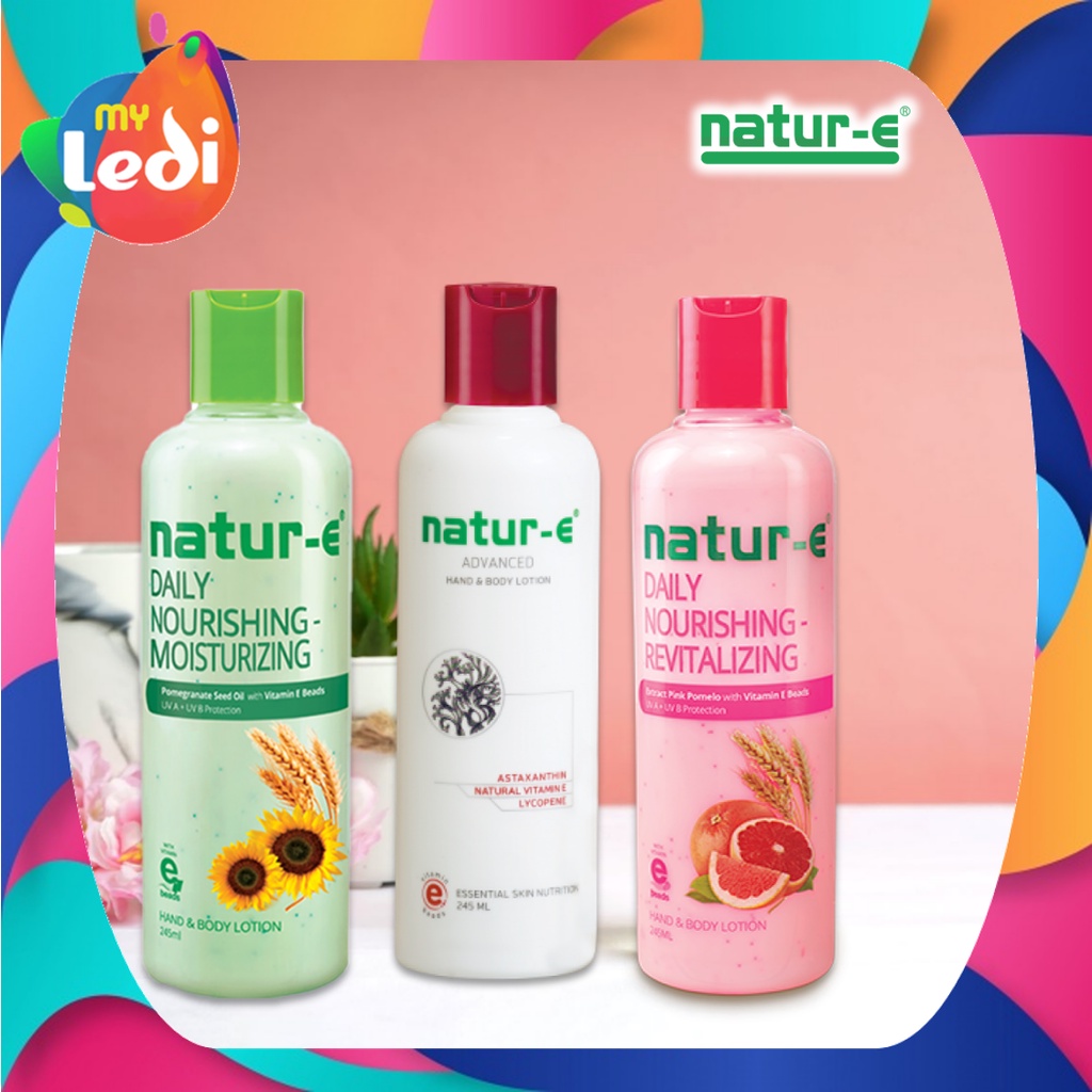 Jual NaturE Hand Body Lotion Series Isi 100ml & 245ml / Natur E / MY