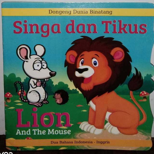 Gambar Dongeng Singa Dan Tikus