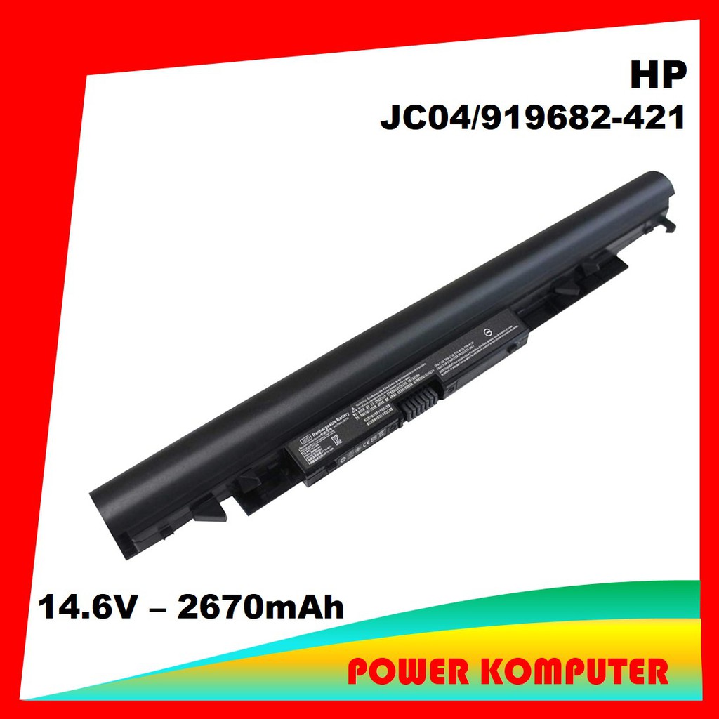 Jual Laptop Battery HP JC04 919682421 Baterai Laptop HP? Batre Laptop