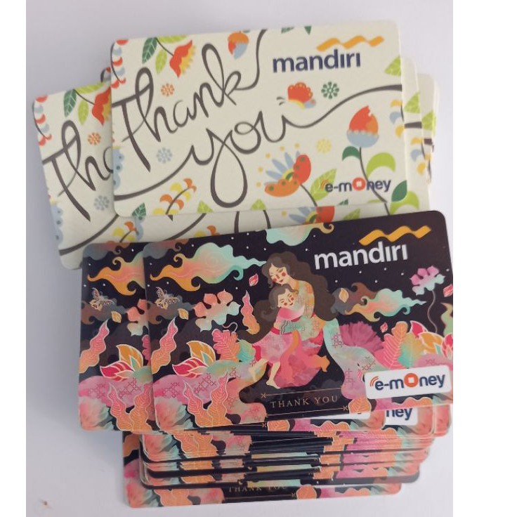 TERMURAH emoney SALDO 0 Etoll Mandiri Shopee Indonesia