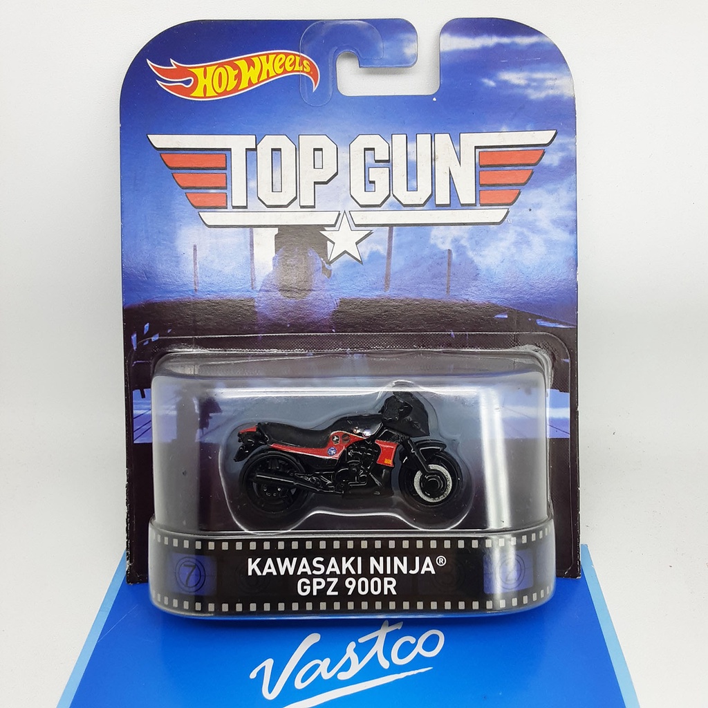 Jual Hot Wheels Top Gun Kawasaki Ninja GPZ 900R Hotwheels Retro