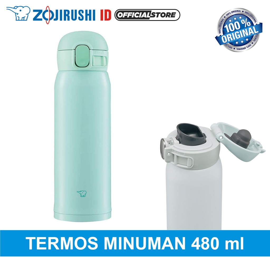 Jual Zojirushi SMWA48 GL Vacuum Mug Botol Minum Termos 480mL [Apple