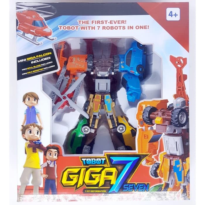 Jual Mainan Anak Tobot Giga 7 Robot Mobil Transformers 528 | Shopee Indonesia