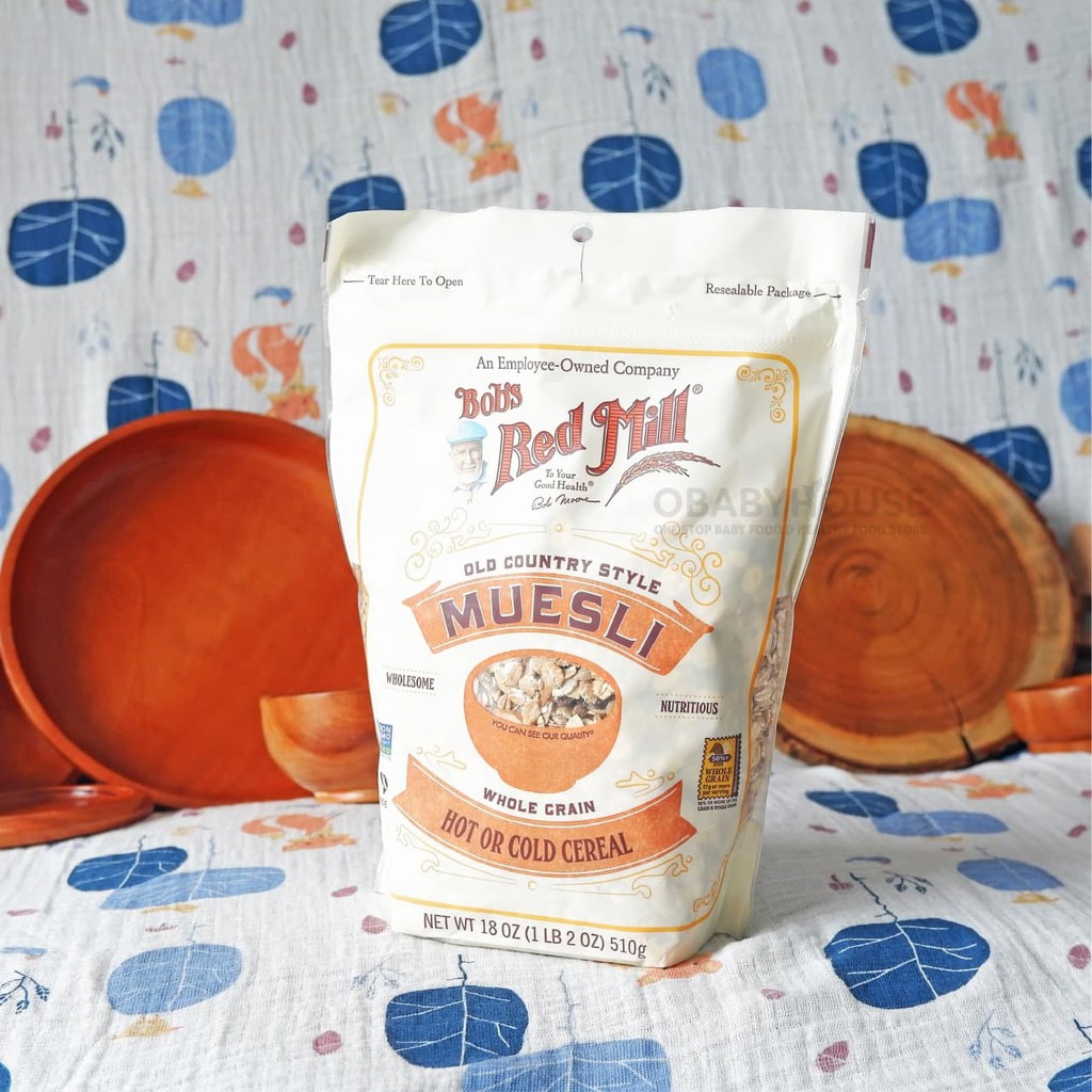Jual Bobs Red Mill Muesli Hot Or Cold Cereal 510 gram Shopee Indonesia