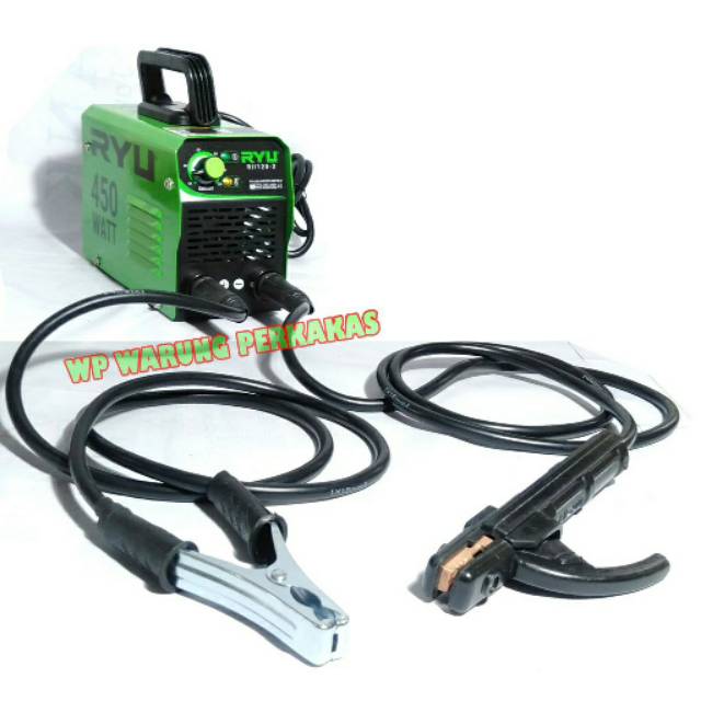 Mesin Las RYU RII 1202 450 WATT Mesin Travo Las Listrik Inverter MMA 120A Shopee Indonesia