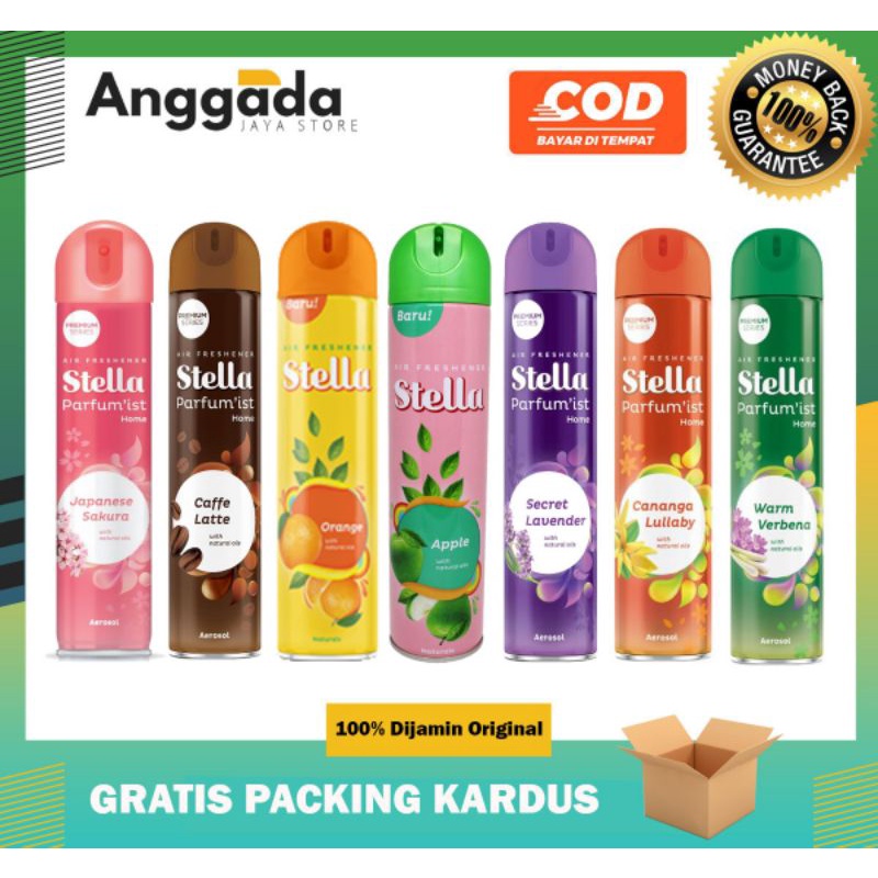 Jual Stella Aerosol Air Freshener 400ml Pengharum Ruangan Shopee