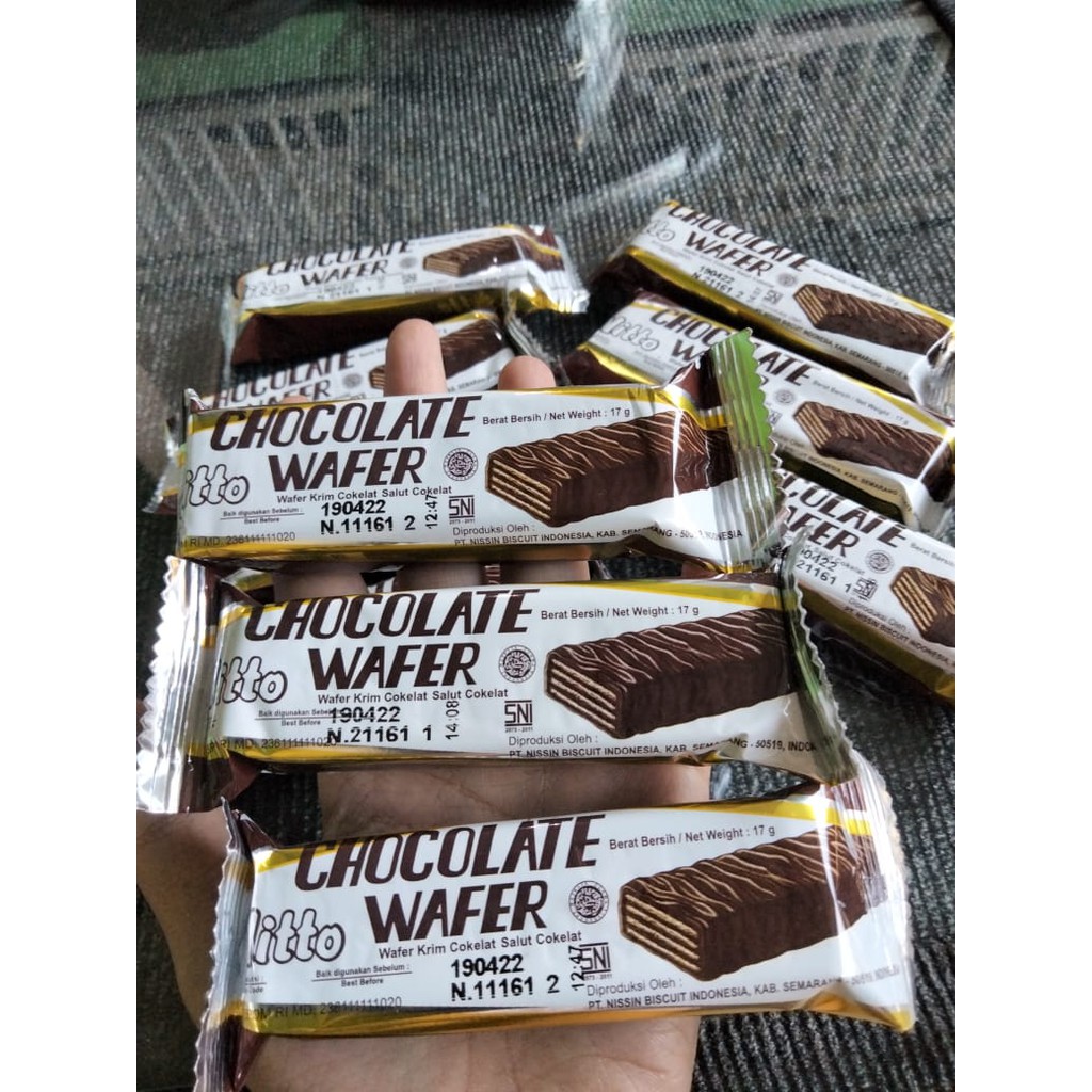 Jual Nitto Wafer Coklat Jadul | Shopee Indonesia