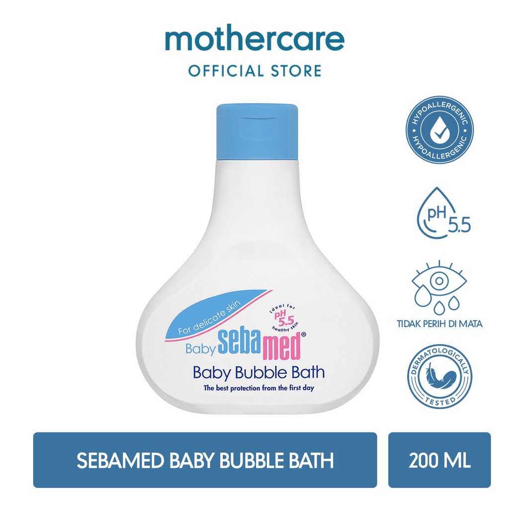 Jual Sebamed Baby Bubble Bath 200ml Sabun Mandi Anak Bayi (Mothercare