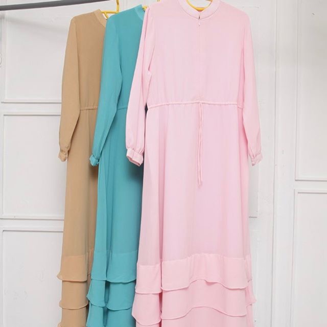 gamis ceruti babydoll Shopee Indonesia