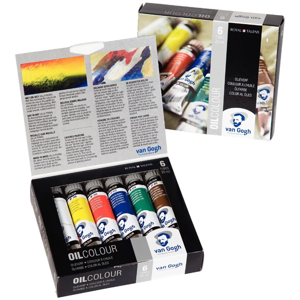Jual Van Gogh Oil Colour Set Of 20Ml Tube | Shopee Indonesia