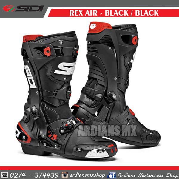 Jual Sidi - Sepatu Boot - Rex Gp - Roadrace Drag Balap | Shopee Indonesia
