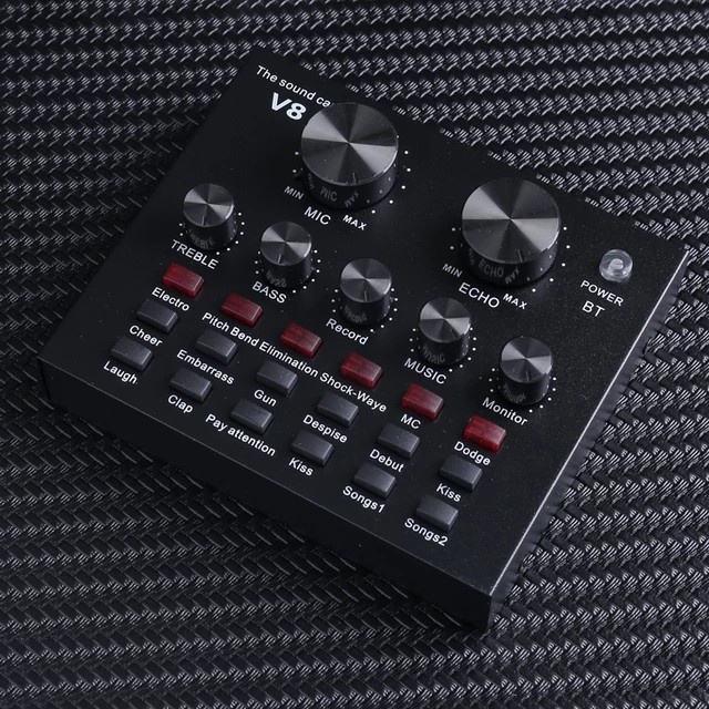 Jual Sound card V8 Mixer Bluetooth SoundCard V8 Audio Soundcard