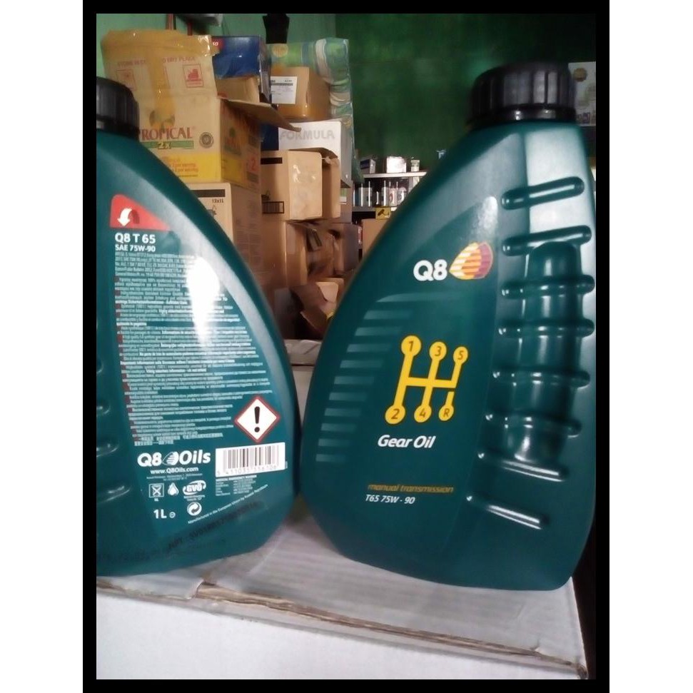 Jual Q8 Gear Oil Manual Transmision T65 75W90 Full Synthetic Original