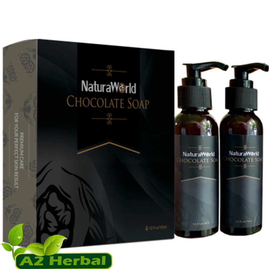 Jual Natura Chocolate Soap | Sabun Coklat | Facial Wash | Skincare | Natura World | Shopee Indonesia