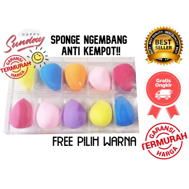 [FREE BOX MIKA] PILIH BENTUK Beauty Blender / Sponge
