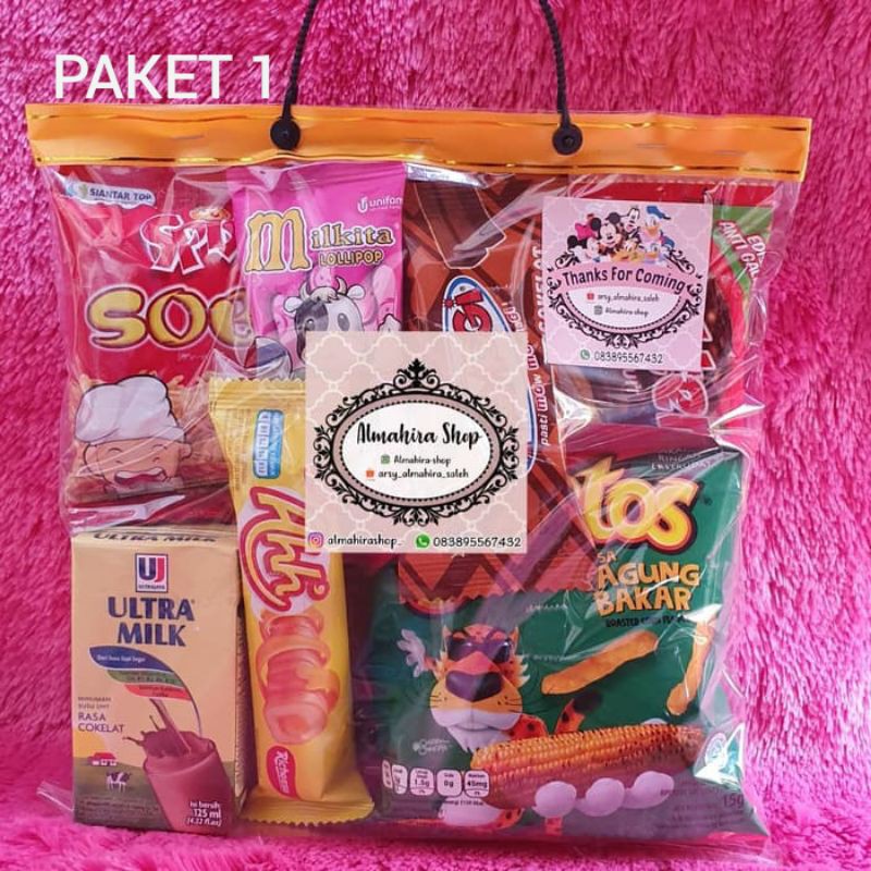 Paket Snack Ultah / Paket Snack Ulang Tahun / Bingkisan Snack /Paket