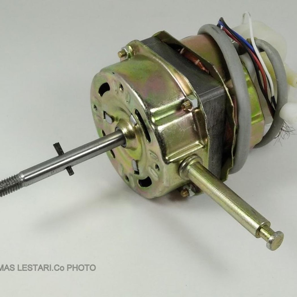 Dinamo Kipas Angin 16" inch UNIVERSAL Satu Set Dengan Gear Box Gulungan