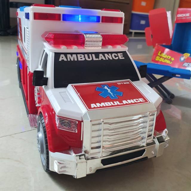Jual Mainan Mobil Ambulance Dickie Toys Jumbo | Shopee Indonesia