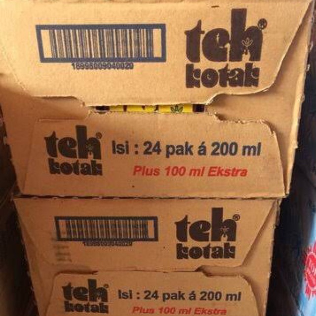 Teh Kotak Ultra 200ml 1 Dus isi 24pcs Shopee Indonesia