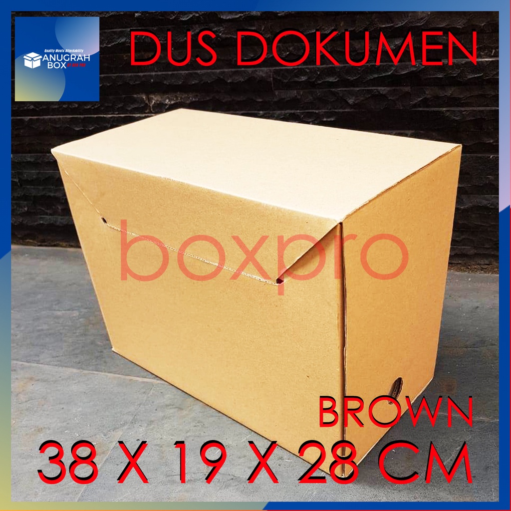 Kardus Dus ARSIP Dokumen SUPER TEBAL PREMIUM BESAR KOKOH 38x19x28cm Box  CUSTOM File kantor COKLAT | Shopee Indonesia