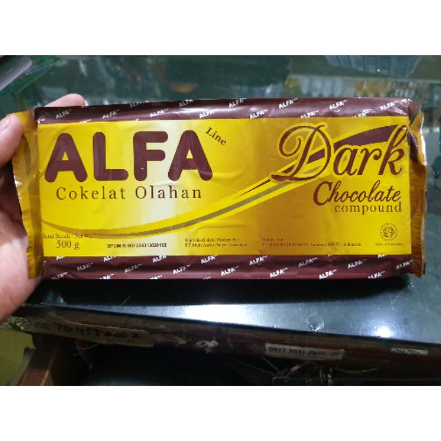 Jual Alfa Coklat 500 Gram & Coklat Alfa Line 250 Gram Dark Coklat | Shopee Indonesia