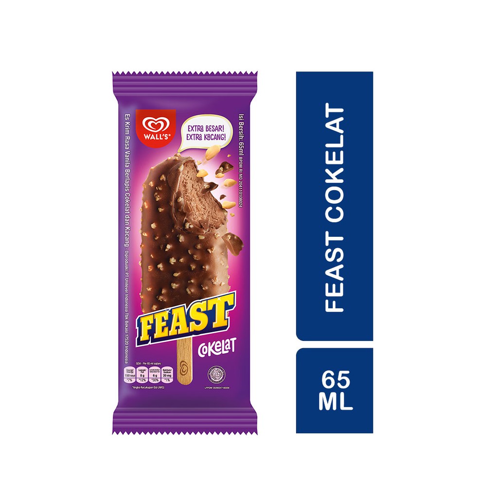 Jual Walls Feast Choco 65Ml | Shopee Indonesia