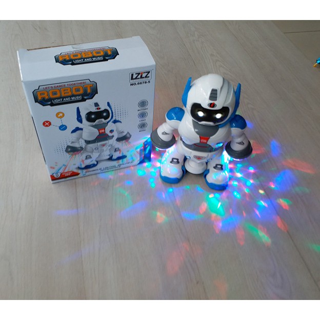 Jual Mainan Anak Robot Dance Rotating 360 Dancing Light And Music No.6678-5 | Shopee Indonesia