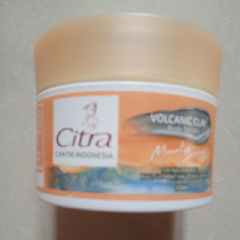 Jual Citra VOLCANIC CLAY Body Scrubs Mount Bromo 100 ml Shopee Indonesia