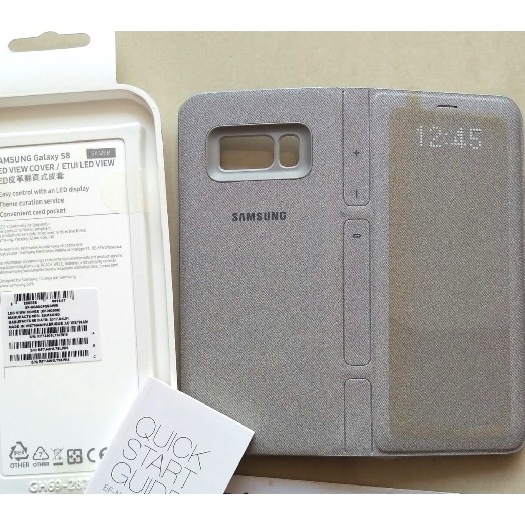 Jual Samsung Galaxy S8 Case Led View Cover Original | Shopee Indonesia