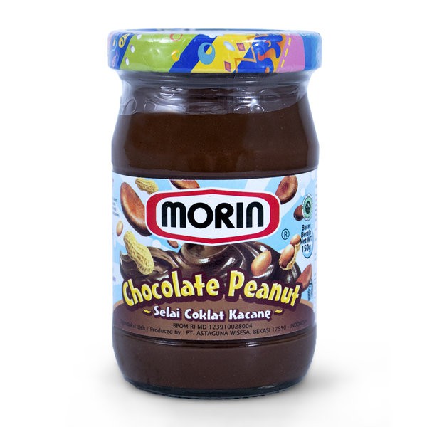 Jual Morin Chocolate Peanut Spread 150Gr - Selai Coklat Kacang | Shopee Indonesia