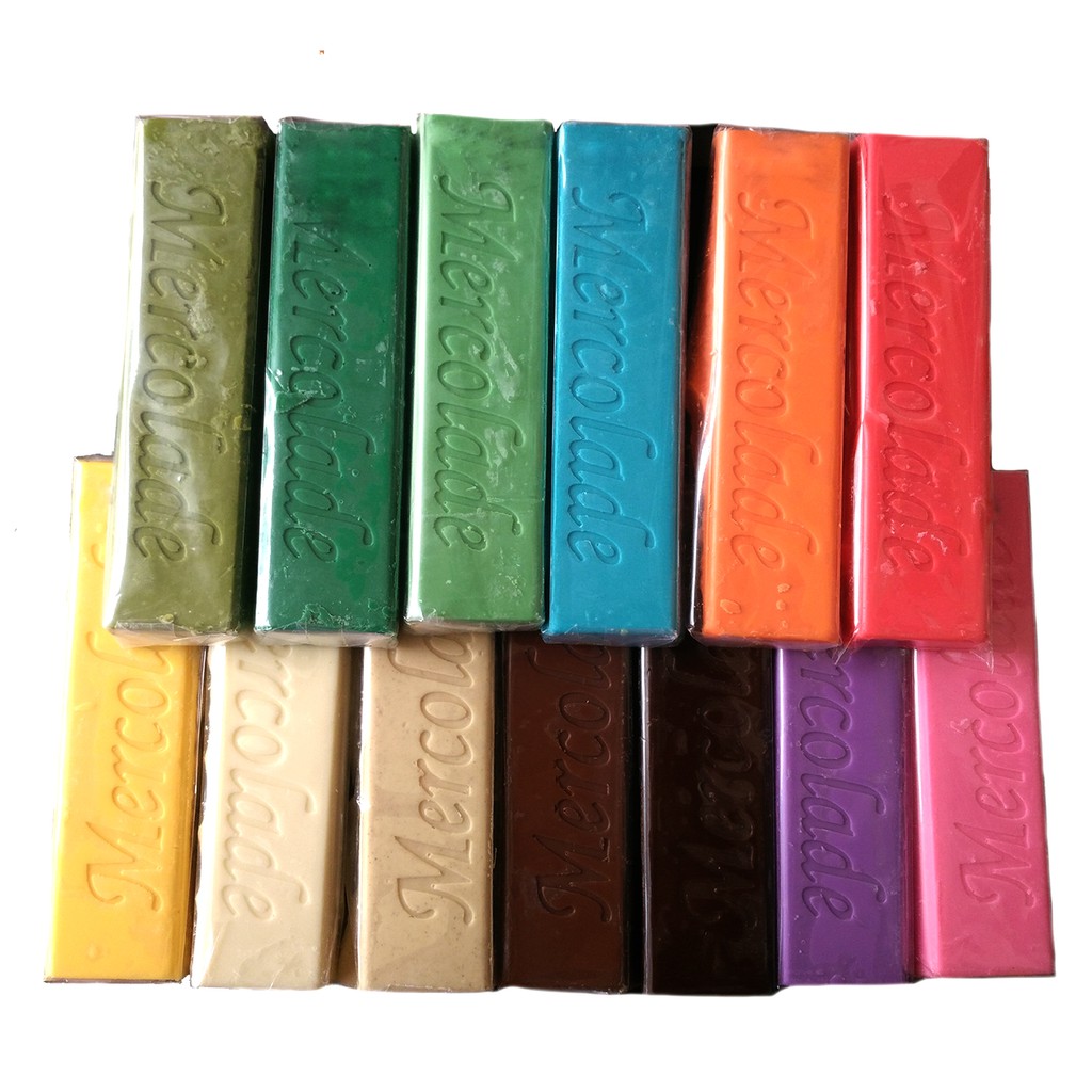 Jual Mercolade Cokelat Batang - Coklat Banana Warna Warni - Hitam Biru Mint Dark Kuning Banana Hijau Merah Green Tea Pink Ungu Oranye Chocolate Compound | Shopee Indonesia