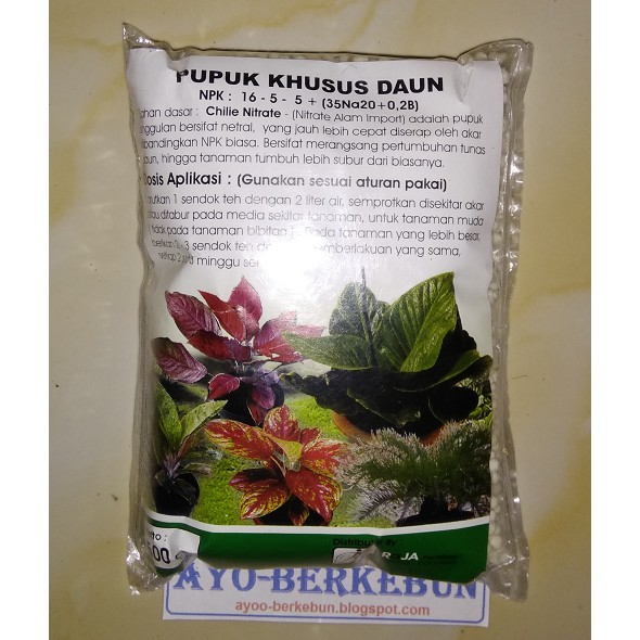 Pupuk Khusus Daun pupuk daun pupuk untuk daun / pupuk
