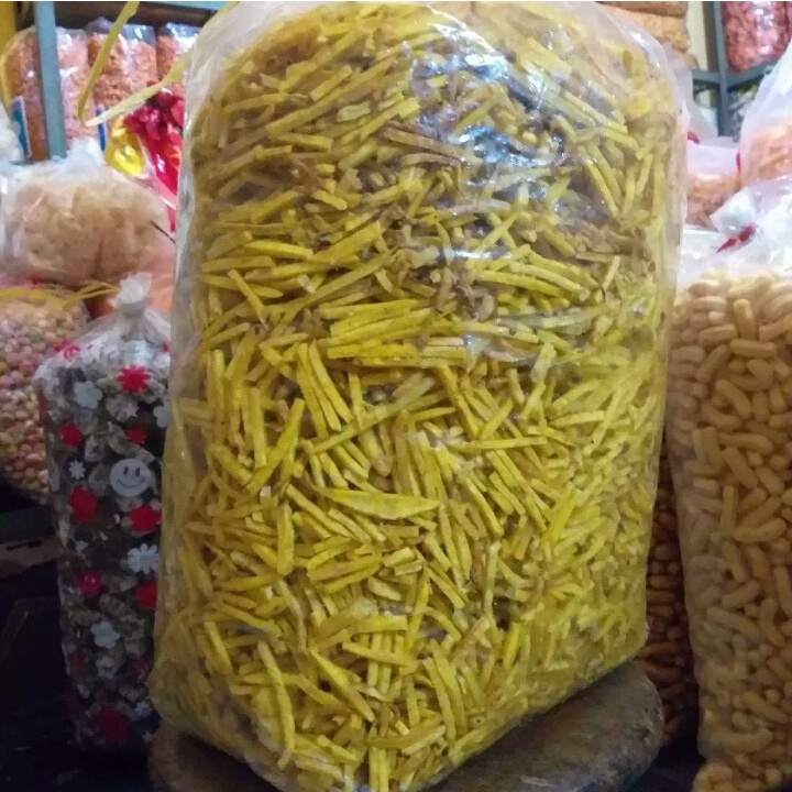 Jual Stick Talas Bogor isi 1 Kg Original / Kue kering kiloan / Jajanan