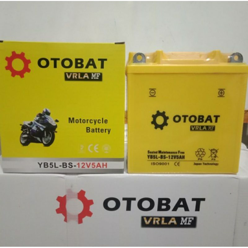 Aki Motor Kering Gel 12V 5AH untuk Honda Astrea Grand Supra Lama