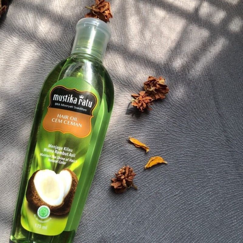 Jual Mustika Ratu Hair Oil Cem Ceman 75ml & 175ml Shopee Indonesia(04)