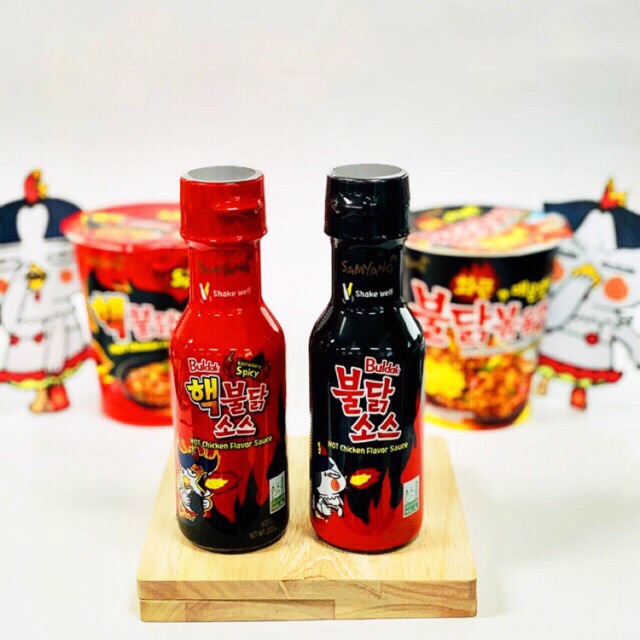 Samyang Buldak Sauce bottle Spicy 2x and Original Shopee