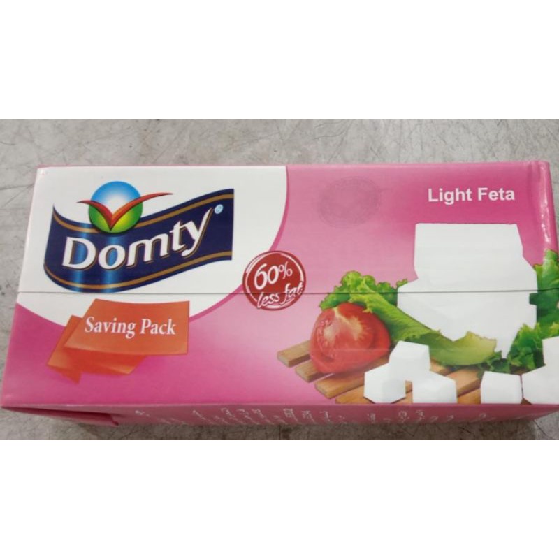 Jual Feta Cheese Domty Light 1kg Shopee Indonesia