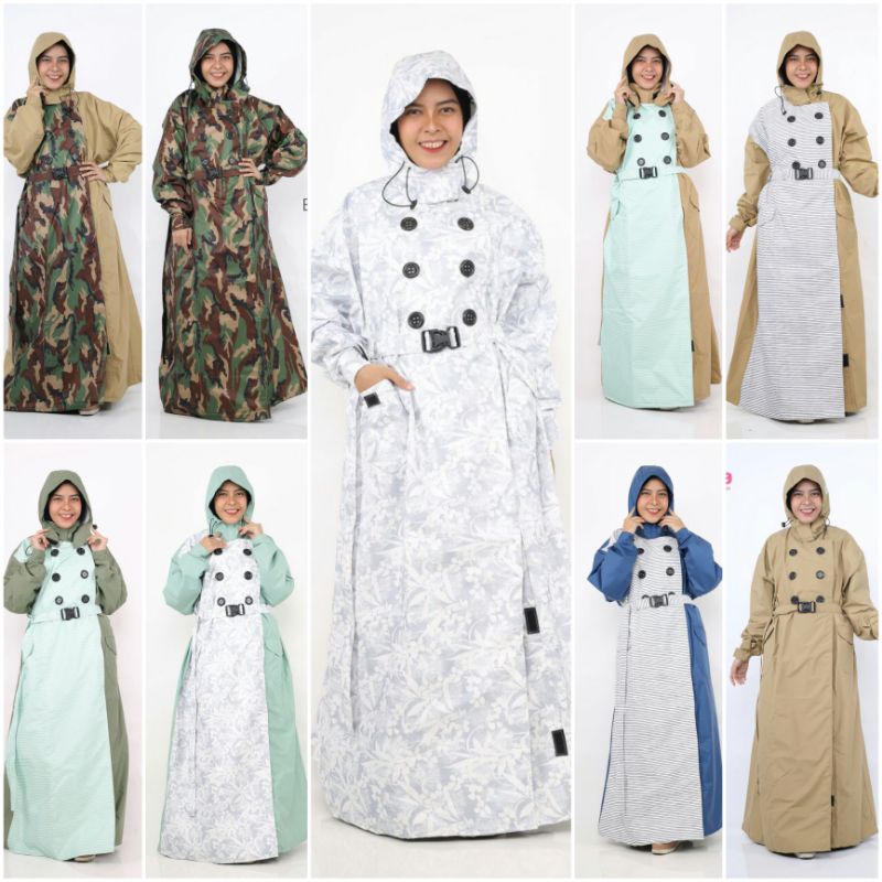 Jas Hujan Gamis Muslimah SHEBA New BARKHIYA PO 10 Terbaru