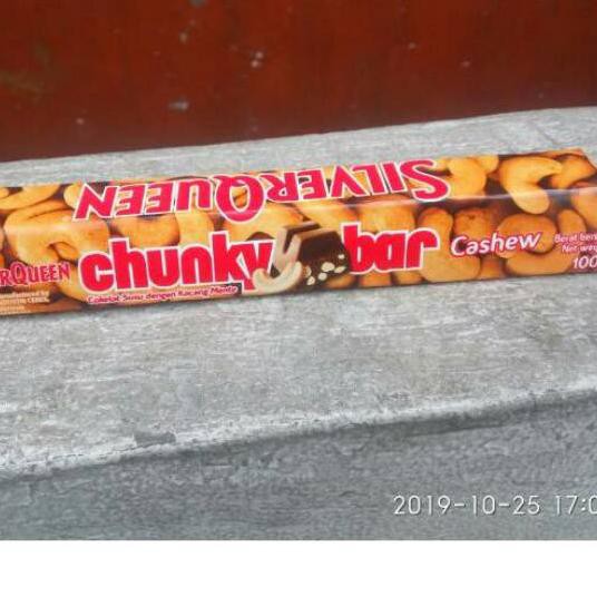 Jual Cuci Gudang )> Silverqueen Chunkybar 100 Gram - Cokelat Murah - Coklat Original | Ed Panjang ❆ | Shopee Indonesia