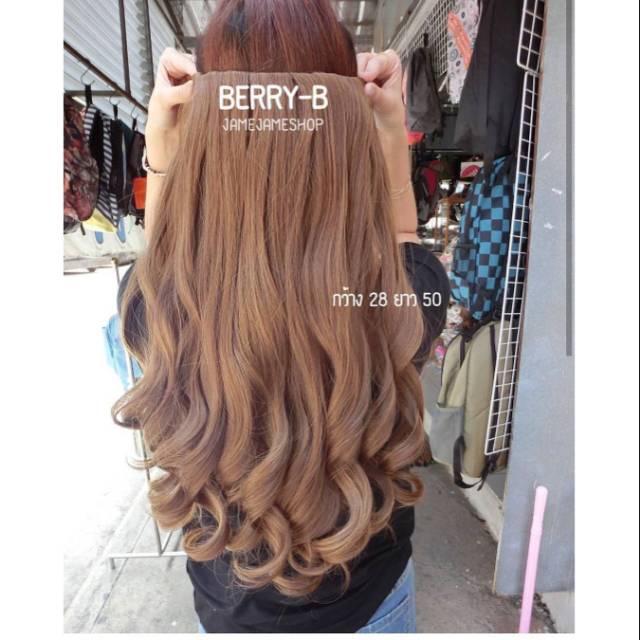 Jual Hairclip Coklat Blonde | Shopee Indonesia