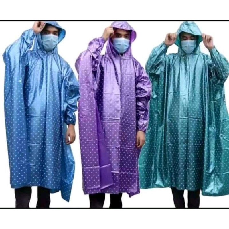 Terlaris !! JAS HUJAN POLKADOT JAS HUJAN PRIA/ WANITA