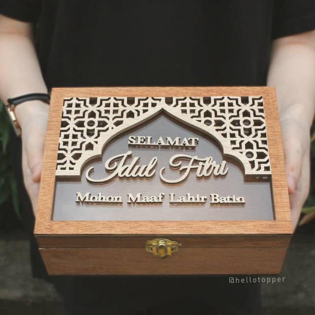 Kotak Hampers Idul Fitri / Kotak Gift Lebaran / Ramadhan Gift Shopee