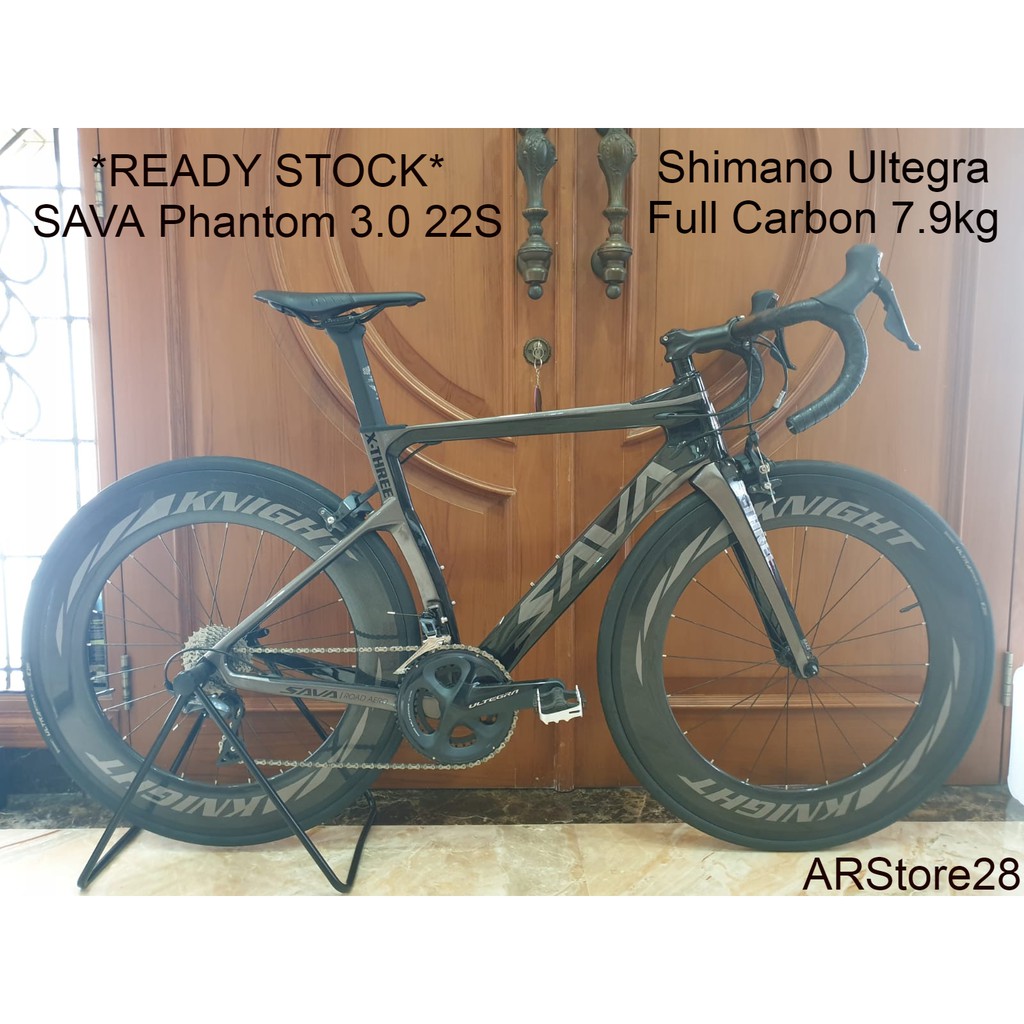 Jual Sepeda Balap/Road Bike Sava Phantom3.0 Karbonfiber Shimano Ultegra 22S | Shopee Indonesia