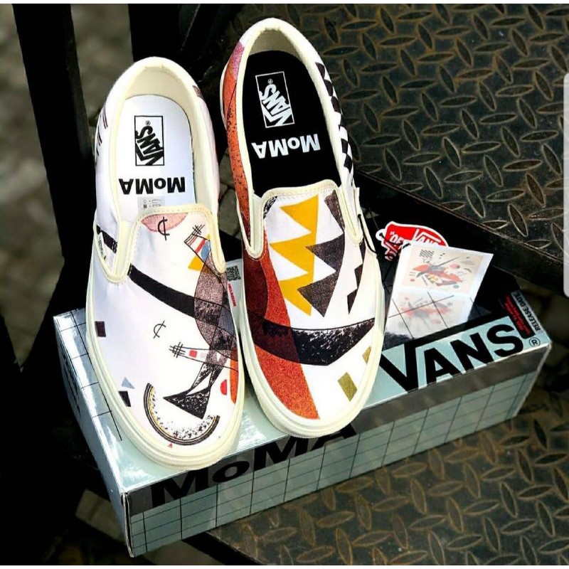 SEPATU VANS SLIP ON MOMA PRIA DAN WANITA TERLARIS Shopee Indonesia