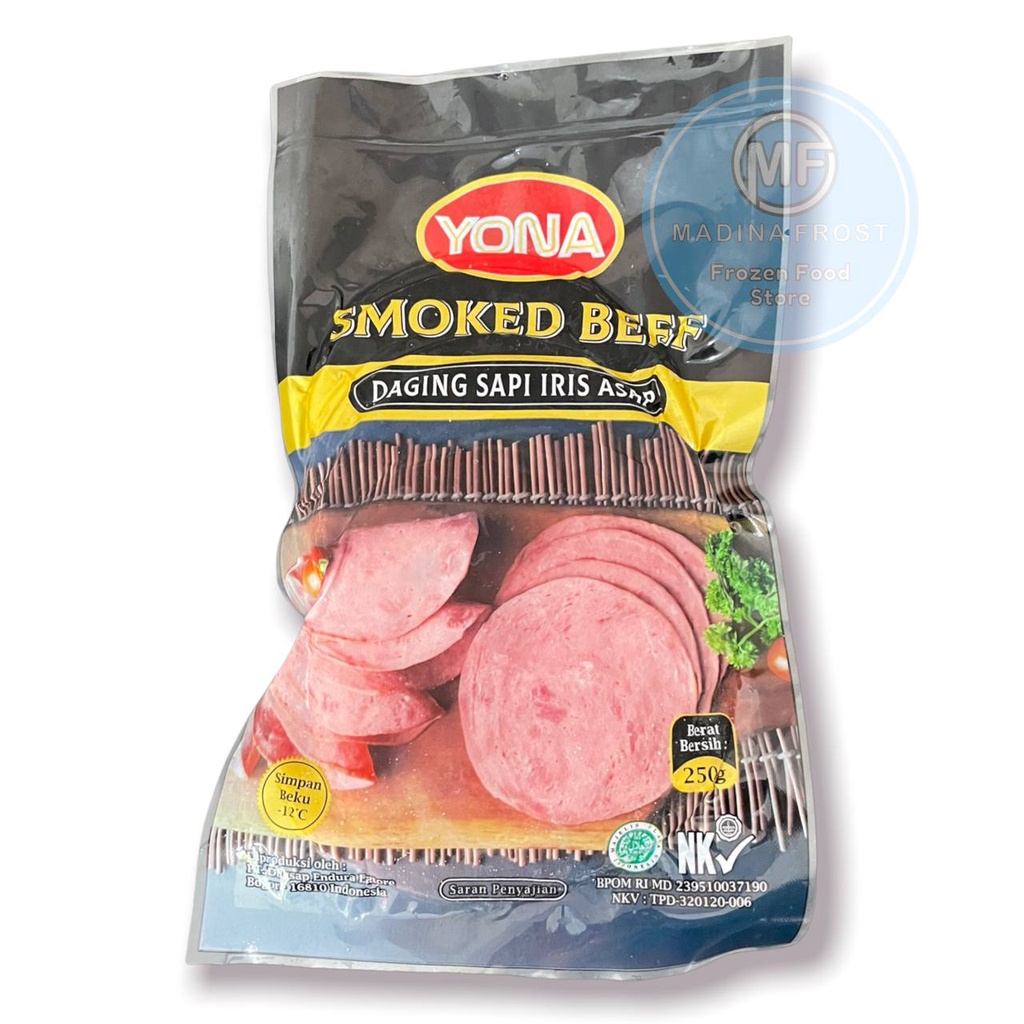 Jual YONA SMOKED BEEF 250 GR Shopee Indonesia(07)