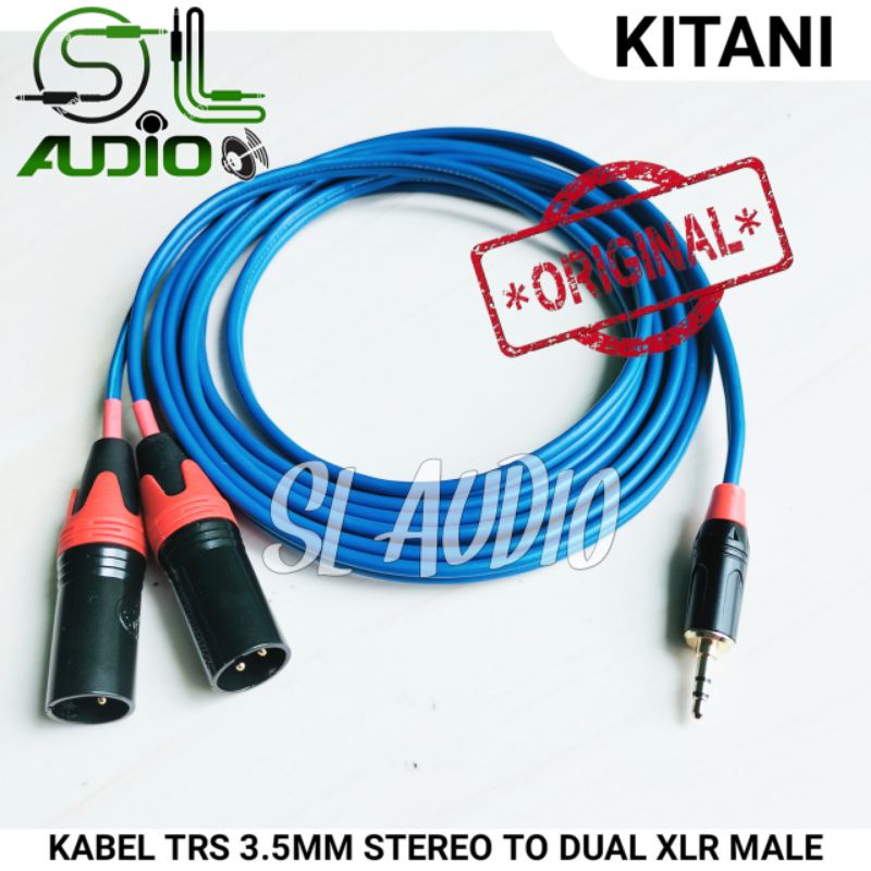 Jual Kabel konektor jek hape / laptop ke mixer audio jack aux 3,5mm to