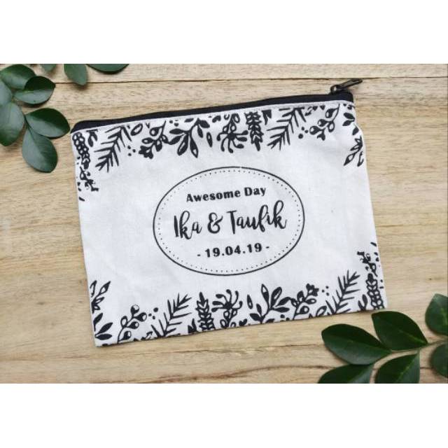 Pouch Blacu Souvenir Tanpa Furing 20x15cm Souvenir