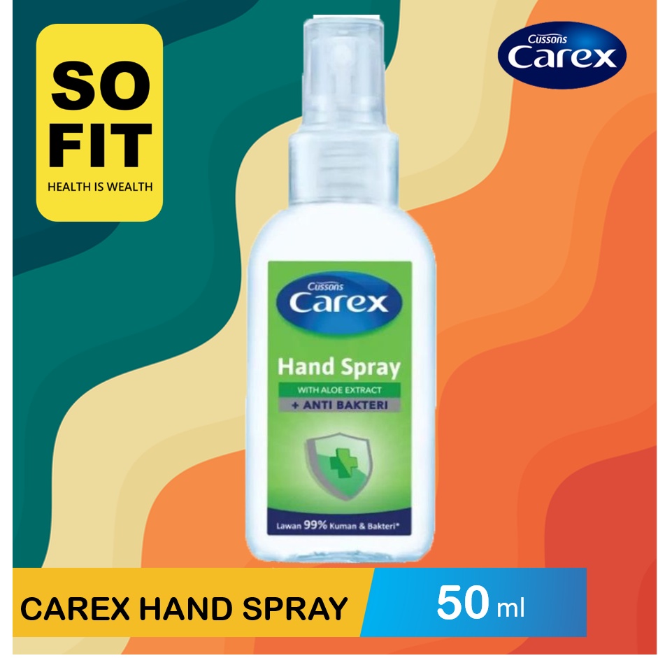 Jual CAREX Hand Sanitizer Spray 50 ml Shopee Indonesia