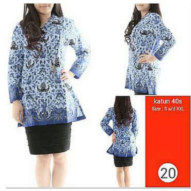 40+ Trend Terbaru Model Baju Korpri Wanita Maria Space